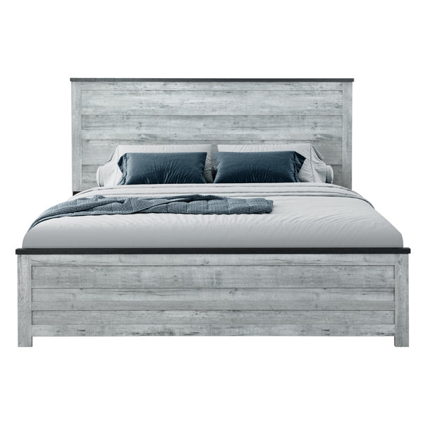 Gracie Oaks Ozark Grey Wash Full Bed Wayfair